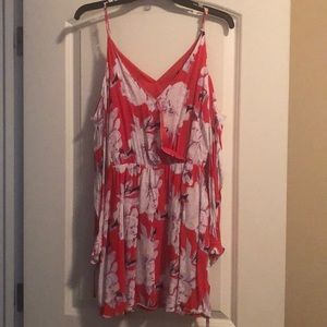 Sugar Lips of the shoulder dress small